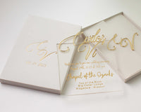 elegant wedding invitation